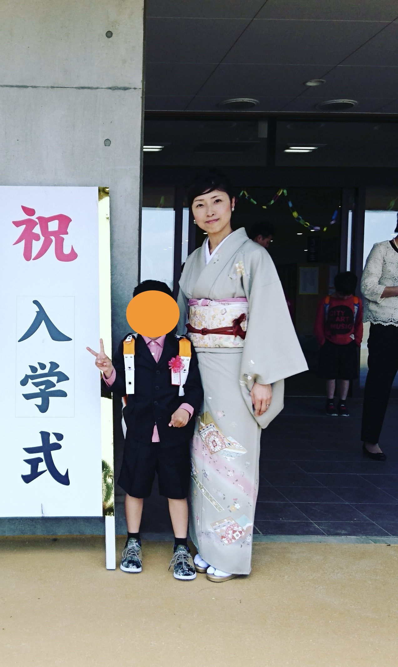 2019年、次男の入学式